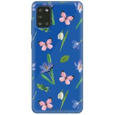 Чохол для Samsung Galaxy A31 (A315) Mixcase весняні квіти дизайн 3