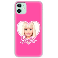 Чохол для iPhone 12 MixCase барбі серце
