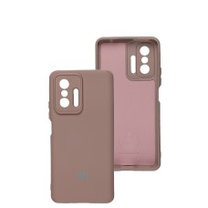 Чохол для Xiaomi  11T / 11T Pro Silicone Full camera pink sand