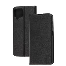 Чохол книжка Samsung Galaxy A12 (A125) Wave Stage black