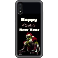 Чохол для Samsung Galaxy A01 (A015) MixCase Новий рік Grinch Fckng