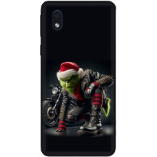 Чохол для Samsung Galaxy A01 Core (A013) MixCase Новий рік Грінч байкер
