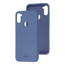 Чохол для Samsung Galaxy A11/M11 SMTT new лавандовий сірий