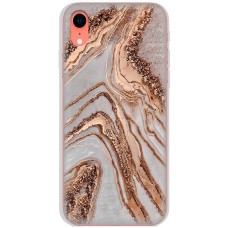 Чохол для iPhone Xr MixCase мармур сірий I