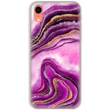Чохол для iPhone Xr MixCase рожевий мармур