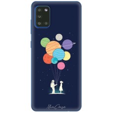 Чохол для Samsung Galaxy A31 (A315) Mixcase в космосі дизайн один 2