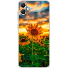 Чохол для Samsung Galaxy A05 (A055) MixCase осінь поле соняшників