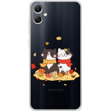 Чохол для Samsung Galaxy A05 (A055) MixCase осінь котяча осінь