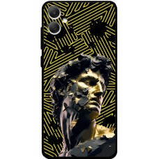Чохол для Samsung Galaxy A05 (A055) MixCase статуї Давид в позолоті