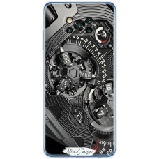 Чохол для Xiaomi Poco X3 / X3 Pro Mixcase годинник дизайн 3