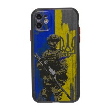 Чохол для iPhone 11 WAVE Ukraine Shadow Matte courageous