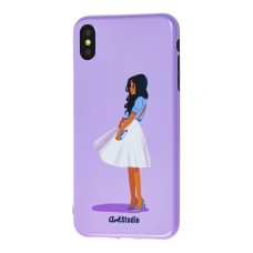 Чохол для iPhone Xs Max ArtStudio Girls Power "girl" бузковий