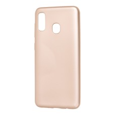 Чохол для Samsung Galaxy A20/A30 Soft matt золотистий