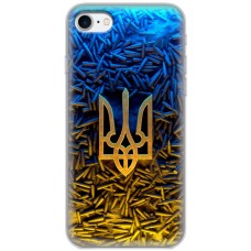 Чохол для iPhone 7 / 8 MixCase патріотичні Тризум серед куль