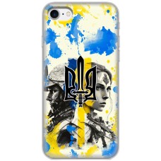 Чохол для iPhone 7 / 8 Патріотичні сильні і нескорені