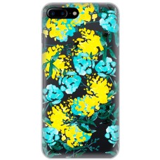 Чохол для iPhone 7 Plus / 8 Plus MixCase патріотичні жовто-блакитні квіти