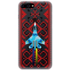 Чохол для iPhone 7 Plus / 8 Plus MixCase патріотичні Винищувач України