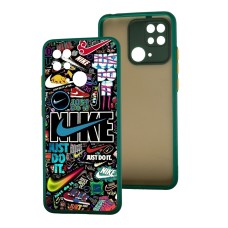 Чохол для Xiaomi Redmi 10C MixCase лого найк mix