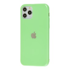 Чохол New glass для iPhone 11 Pro м'ятний