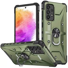 Чохол для Samsung Galaxy A33 5G Pathfinder ring зелений / army green