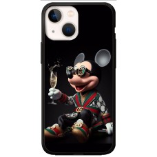 Чохол для iPhone 13 mini MixCase Новий рік гламурний Міккі