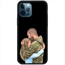 Чохол для iPhone 14 Pro MixCase патріотичні чоловік та жінка