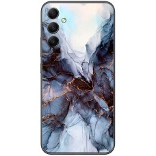 Чохол для Samsung Galaxy A24 (A245) MixCase мармур темно-бірюзовий