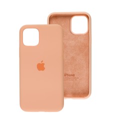 Чохол для iPhone 11 Pro Silicone Full оранжевий / grapefruit