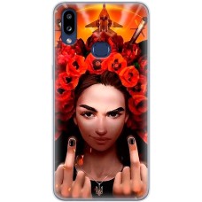 Чохол для Samsung Galaxy A10s (A107) MixCase патріотичні Чарівна Українка