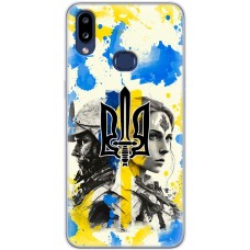 Чохол для Samsung Galaxy A10s (A107) MixCase патріотичні сильні та нескорені