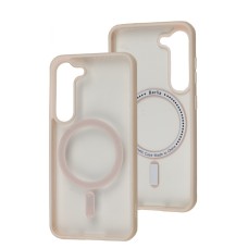 Чохол для Samsung Galaxy S23 (S911) Berlia Color MagSafe pink