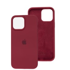Чохол для iPhone 13 Pro Max Square Full silicone червоний / rose red
