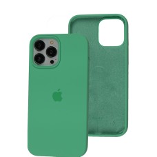 Чохол для iPhone 13 Pro Max Square Full silicone м'ятний / spearmint