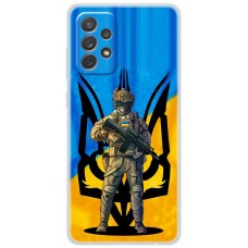 Чохол для Samsung Galaxy A72 MixCase патріотичні український вої