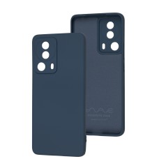 Чохол для Xiaomi 13 Lite Wave camera colorful синій/blue