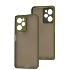 Чохол для Xiaomi Poco X5 Pro LikGus Totu camera protect хакі