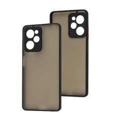 Чохол для Xiaomi Poco X5 Pro LikGus Totu camera protect чорний/червоний