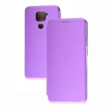 Чохол книжка Premium для Xiaomi Redmi Note 9 бузковий