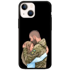 Чохол для iPhone 13 mini MixCase патріотичні чоловік та жінка