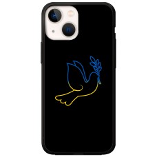 Чохол для iPhone 13 mini MixCase патріотичні блакитно-жовтий голуб