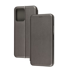 Чохол книжка Premium для Xiaomi Poco X5 / Note 12 5G сірий