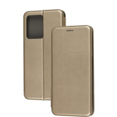 Чохол книжка Premium для Xiaomi Poco X5 Pro золотистий