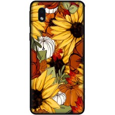 Чохол для Samsung Galaxy A01 Core (A013) MixCase осінь гарбузи і соняшники