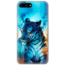 Чохол для iPhone 7 Plus / 8 Plus MixCase звірі білий тигр
