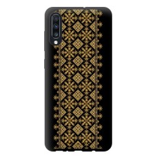 Чохол для Samsung Galaxy A70 (A705) Mixcase візерунок на чорному