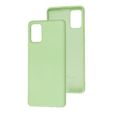 Чохол для Samsung Galaxy A71 (A715) Wave colorful м'ятний