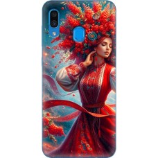 Чохол для Xiaomi Mi 10T / Mi 10T Pro MixCase патріотичні жінка в червоному