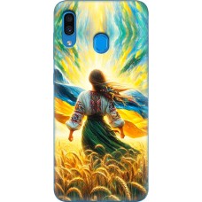 Чохол для Xiaomi Mi 10T / Mi 10T Pro MixCase патріотичні дівчина в полі