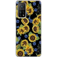 Чохол для Xiaomi Mi 10T / Mi 10T Pro MixCase квіти соняшники