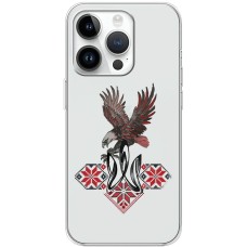 Чохол для iPhone 15 Pro MixCase патріотичні орлан